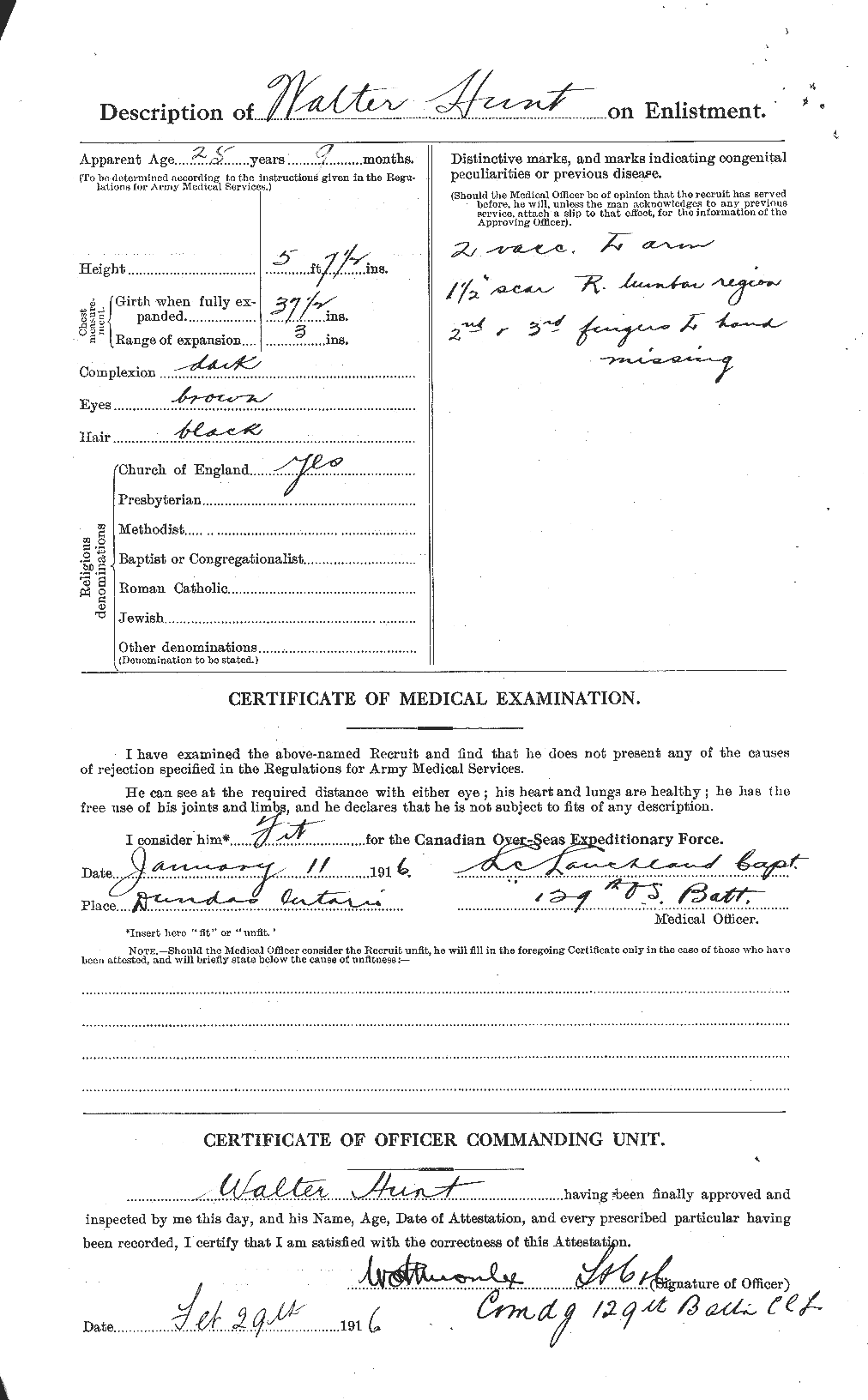 Personnel Records of the First World War - CEF 407801b