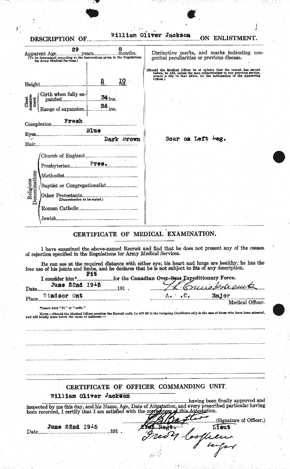 Personnel Records of the First World War - CEF 413034b