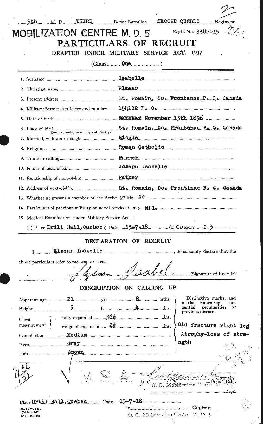 Personnel Records of the First World War - CEF 413947a