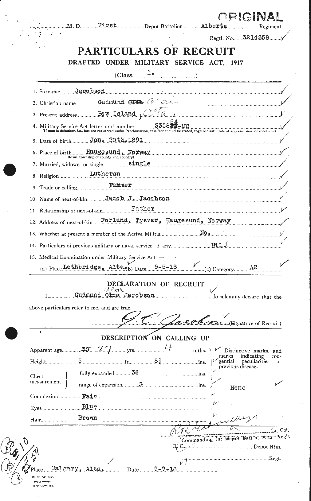 Personnel Records of the First World War - CEF 414276a