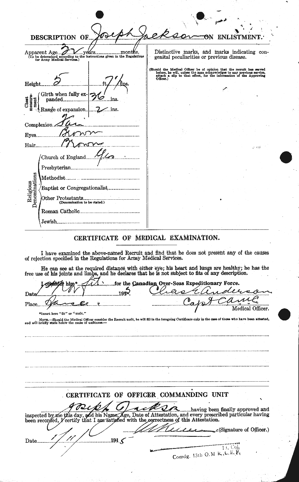Personnel Records of the First World War - CEF 414372b