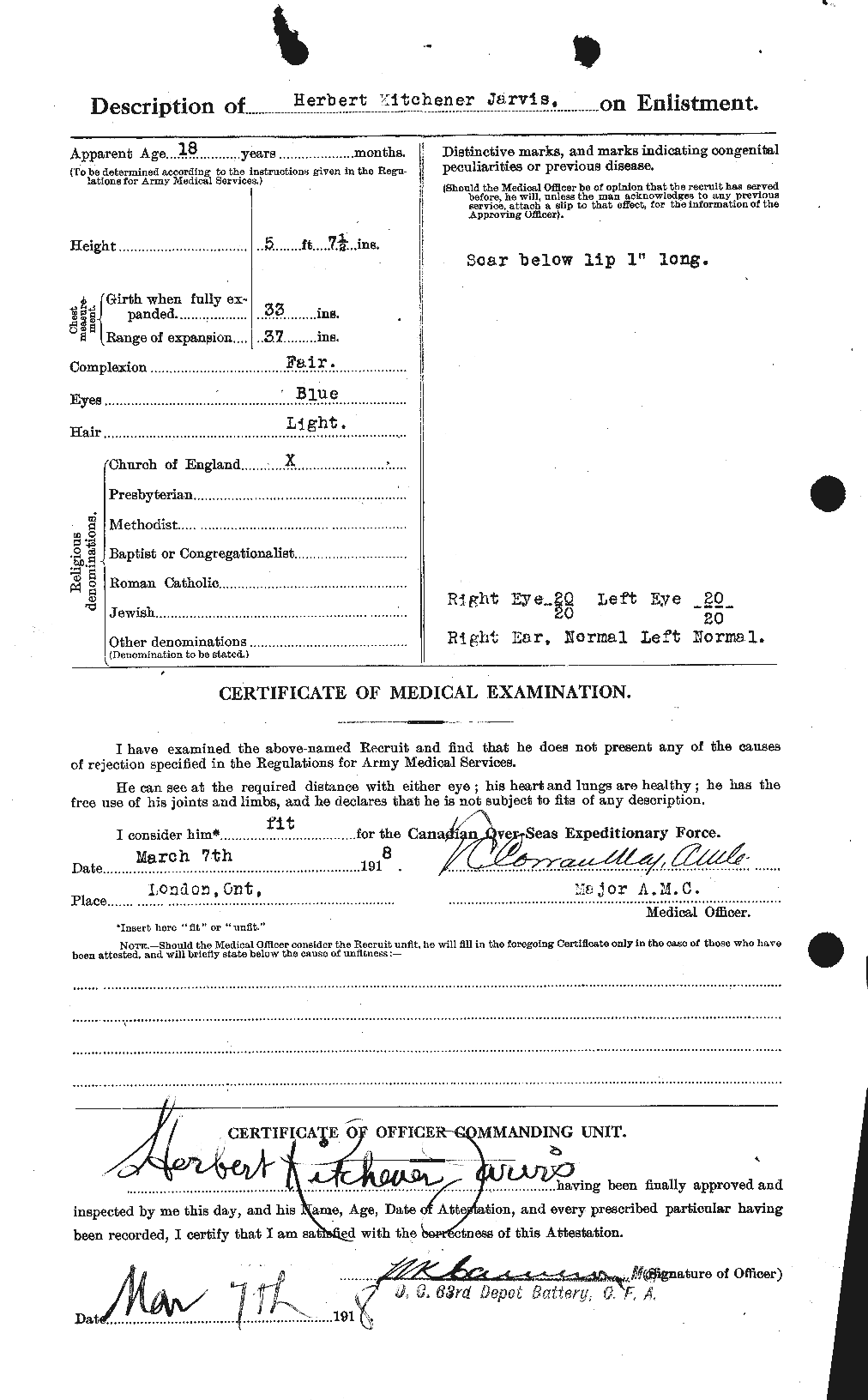 Personnel Records of the First World War - CEF 414736b