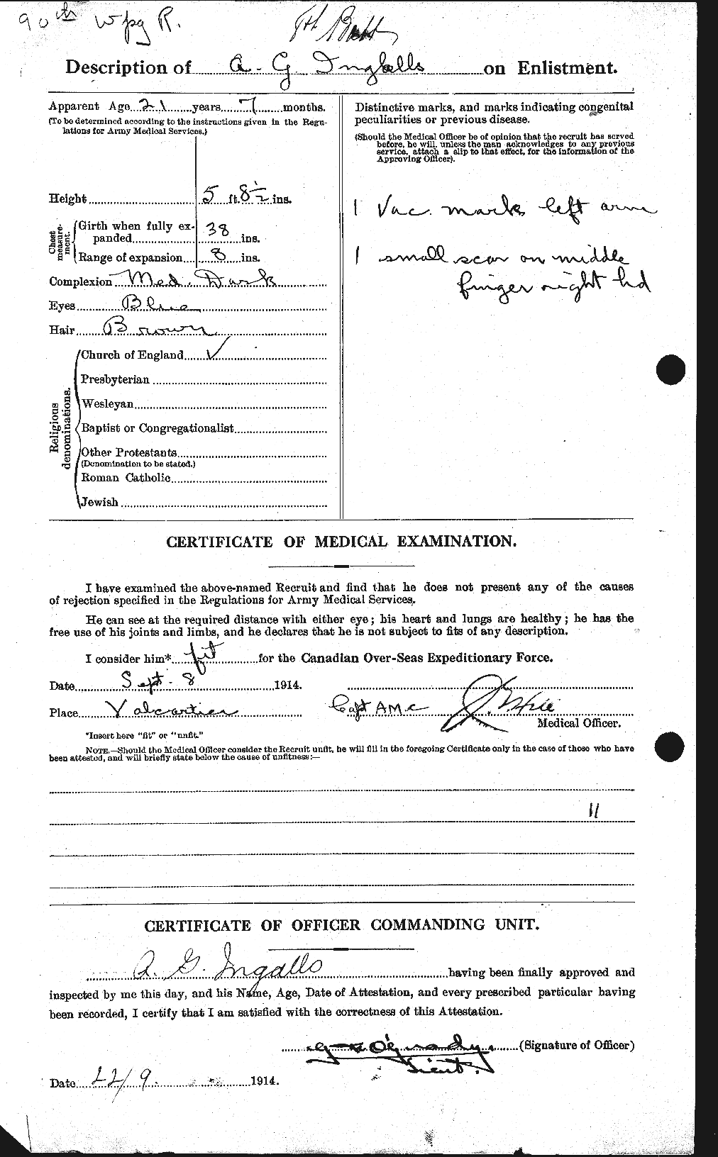 Personnel Records of the First World War - CEF 414903b