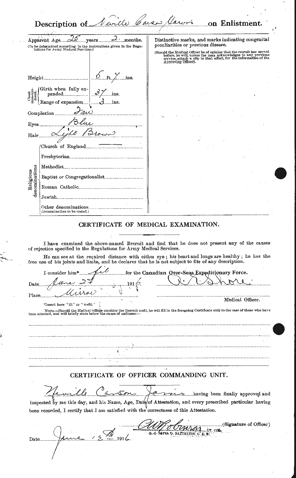 Personnel Records of the First World War - CEF 415840b