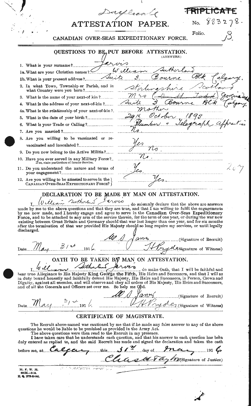 Personnel Records of the First World War - CEF 415894a