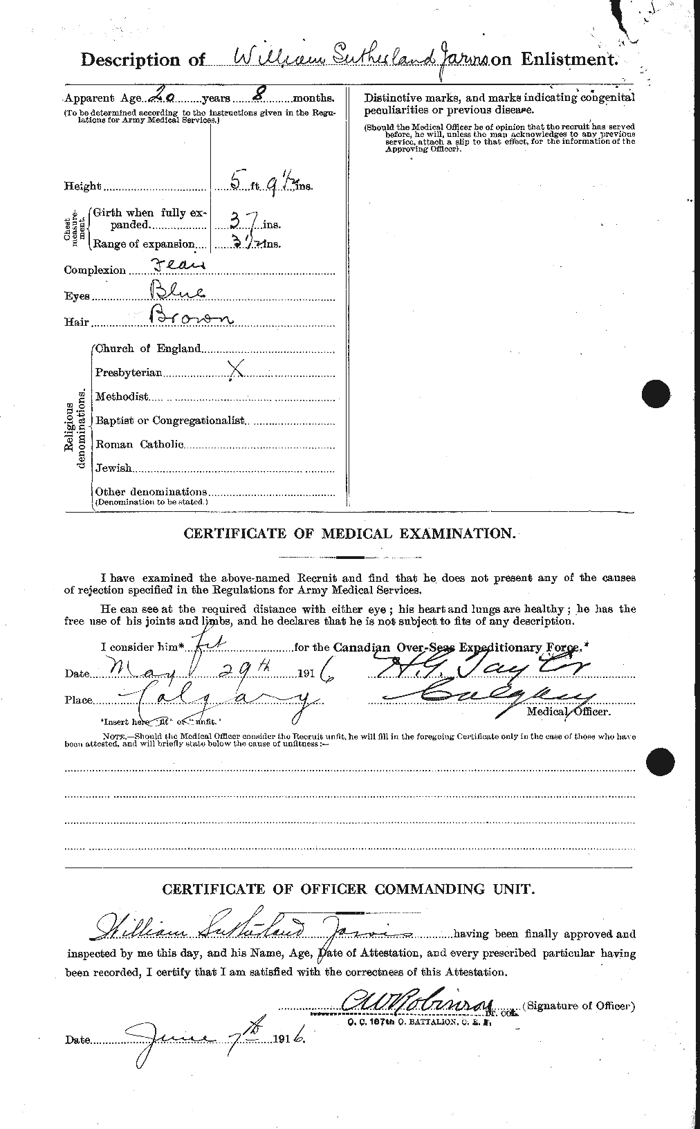 Personnel Records of the First World War - CEF 415894b