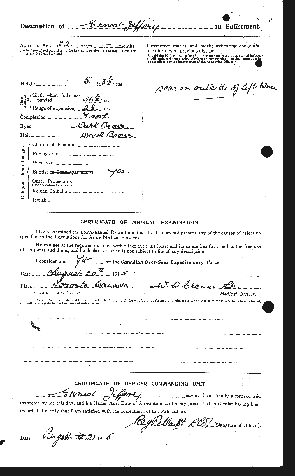 Personnel Records of the First World War - CEF 417734b