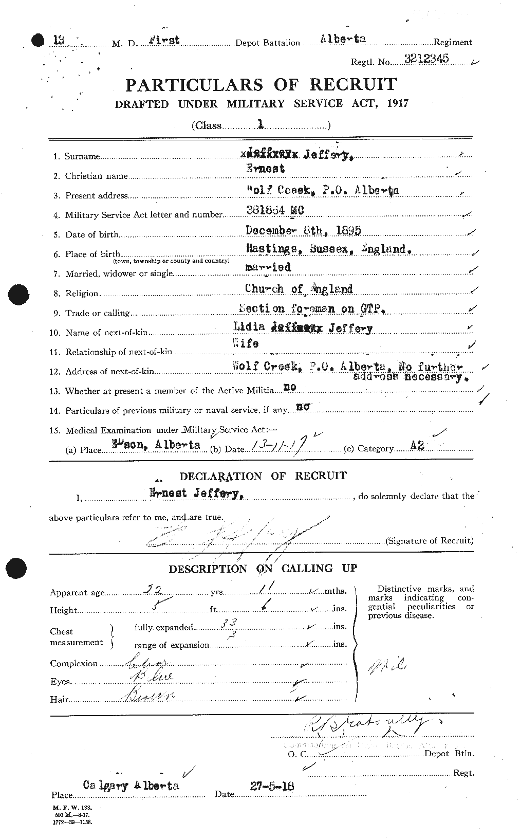 Personnel Records of the First World War - CEF 417739a