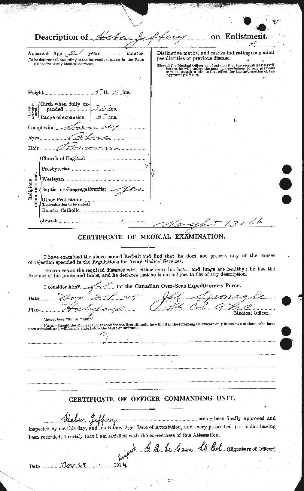 Personnel Records of the First World War - CEF 417761b