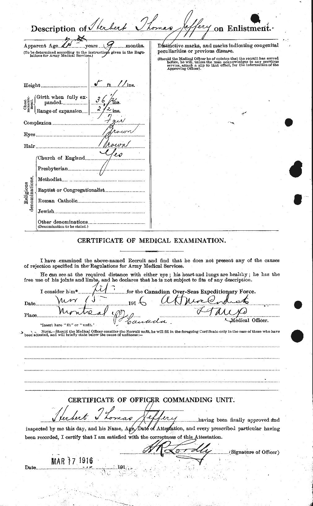 Personnel Records of the First World War - CEF 417765b