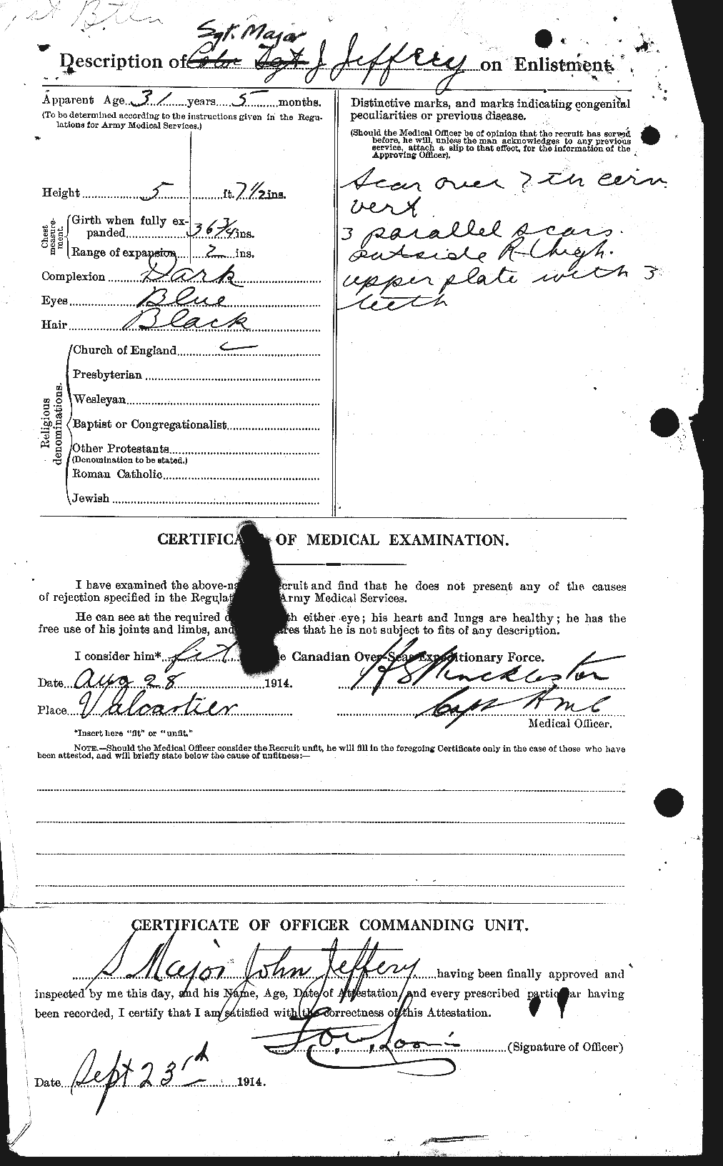 Personnel Records of the First World War - CEF 417773b