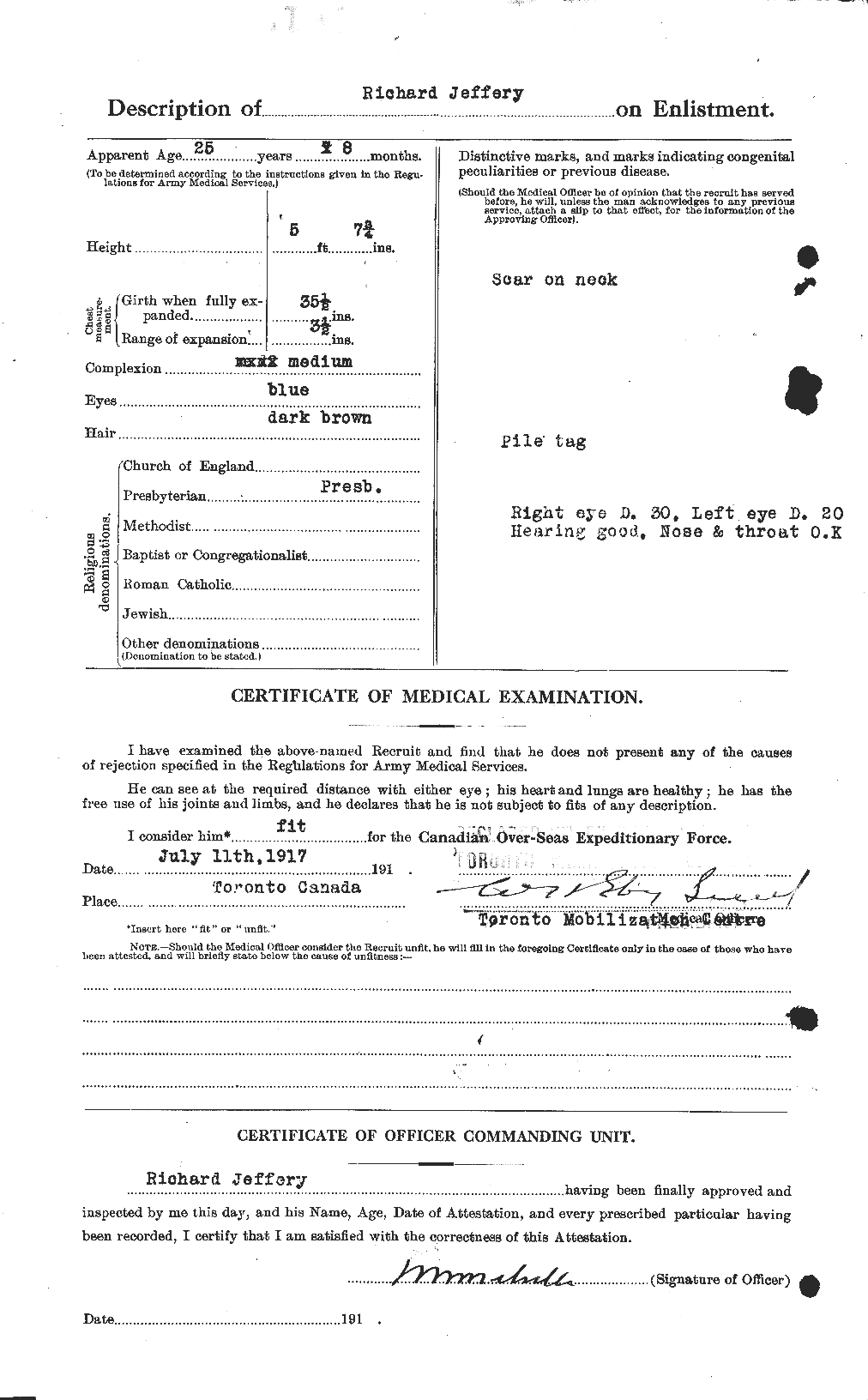 Personnel Records of the First World War - CEF 417795b
