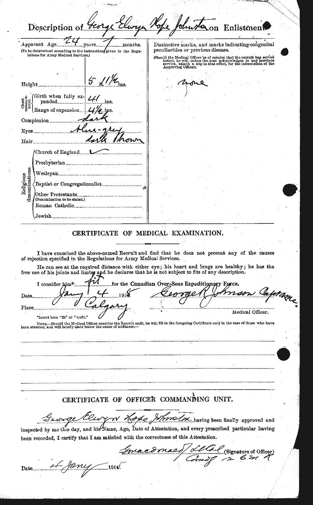 Personnel Records of the First World War - CEF 419417b