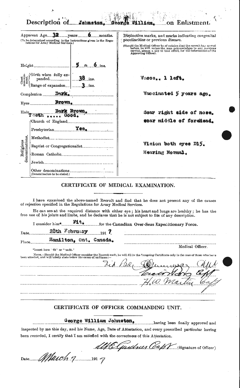 Personnel Records of the First World War - CEF 419453b