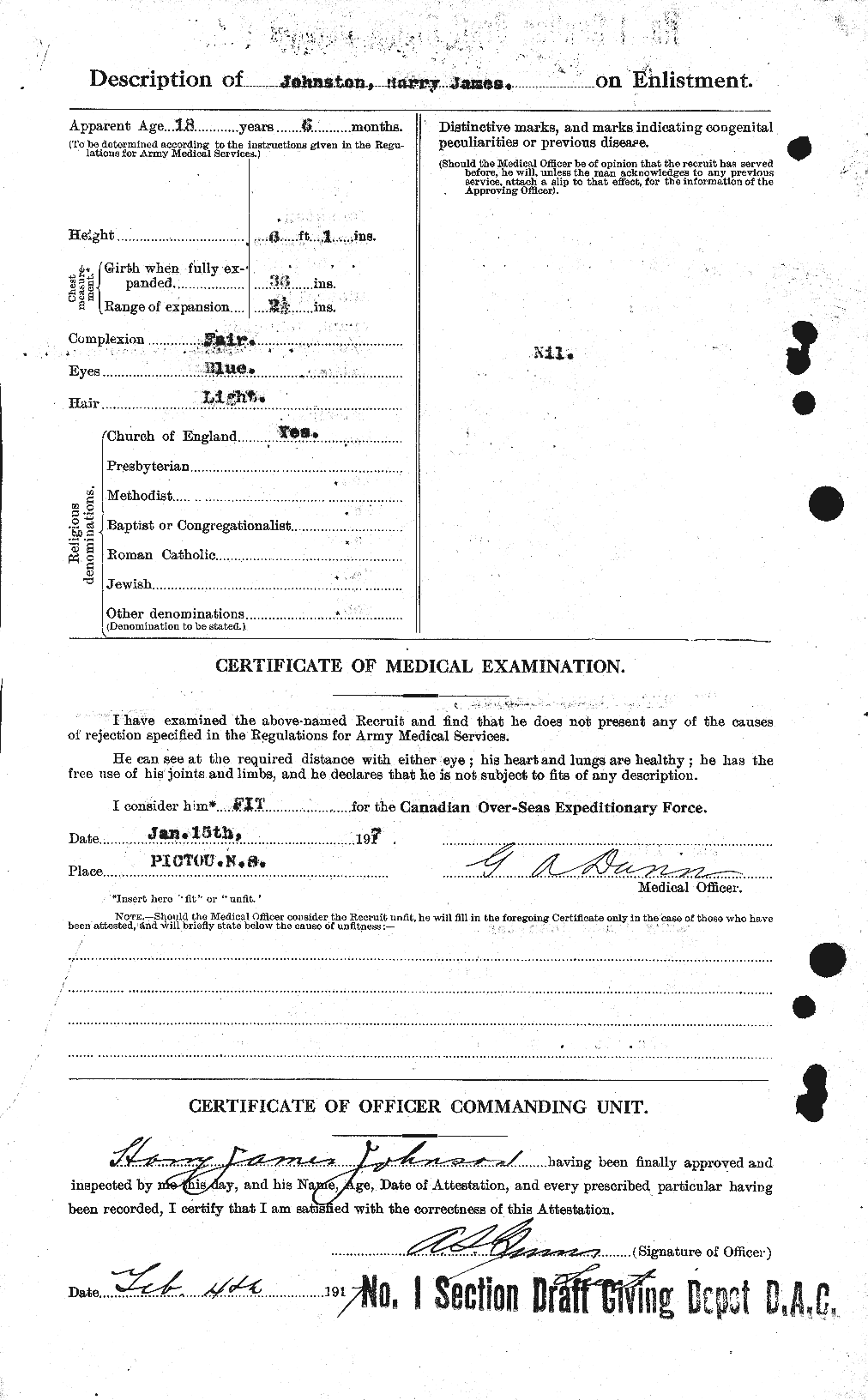 Personnel Records of the First World War - CEF 419519b