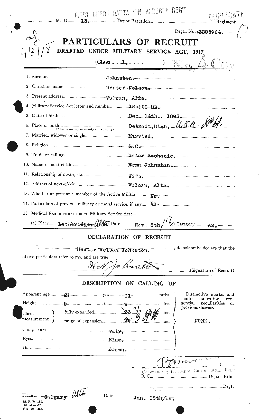 Personnel Records of the First World War - CEF 419531a