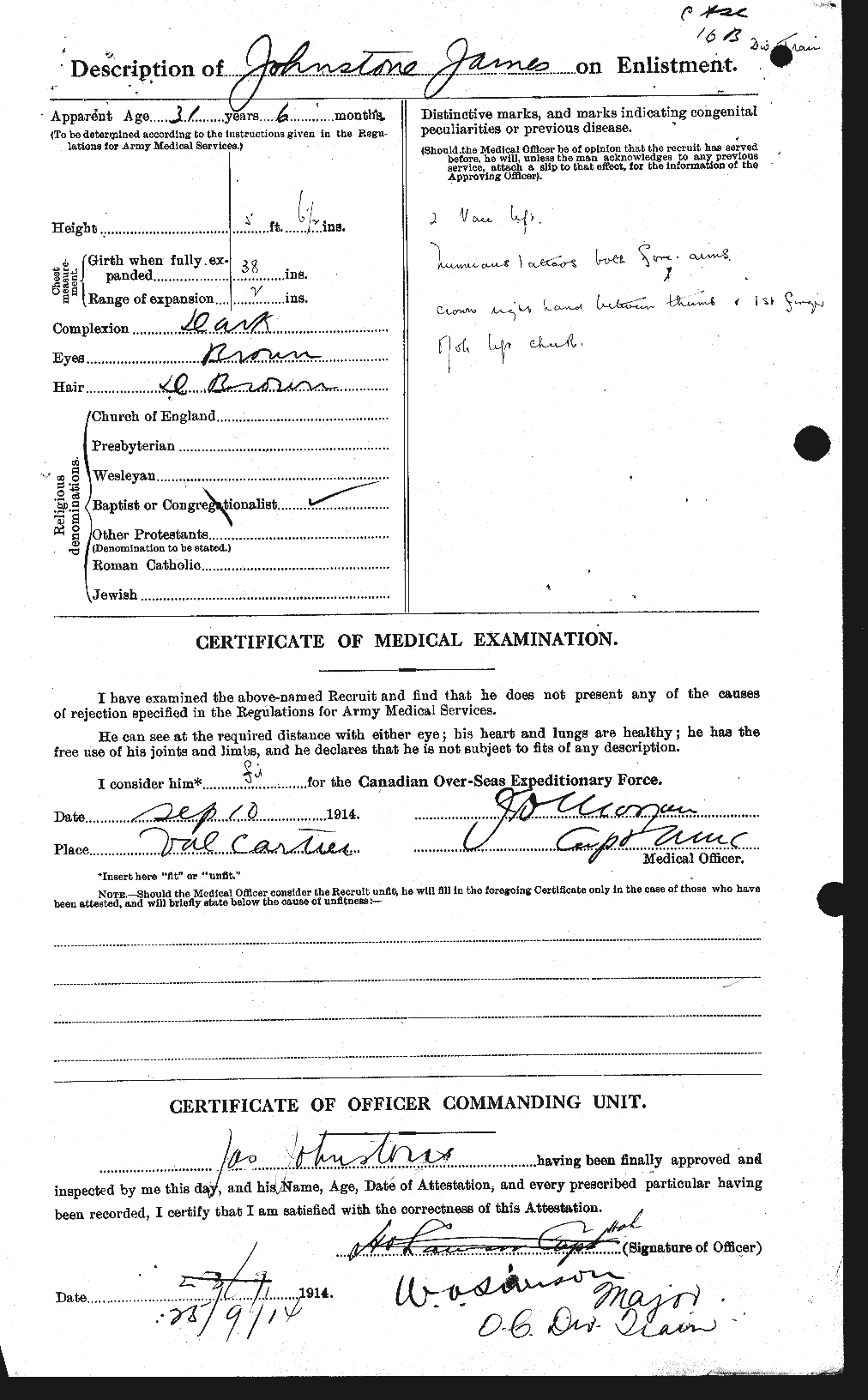 Personnel Records of the First World War - CEF 419631b