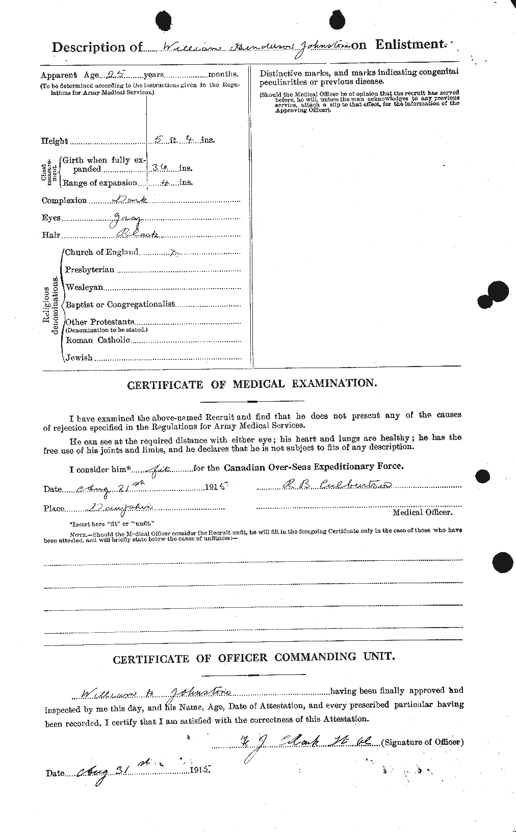 Personnel Records of the First World War - CEF 419755b
