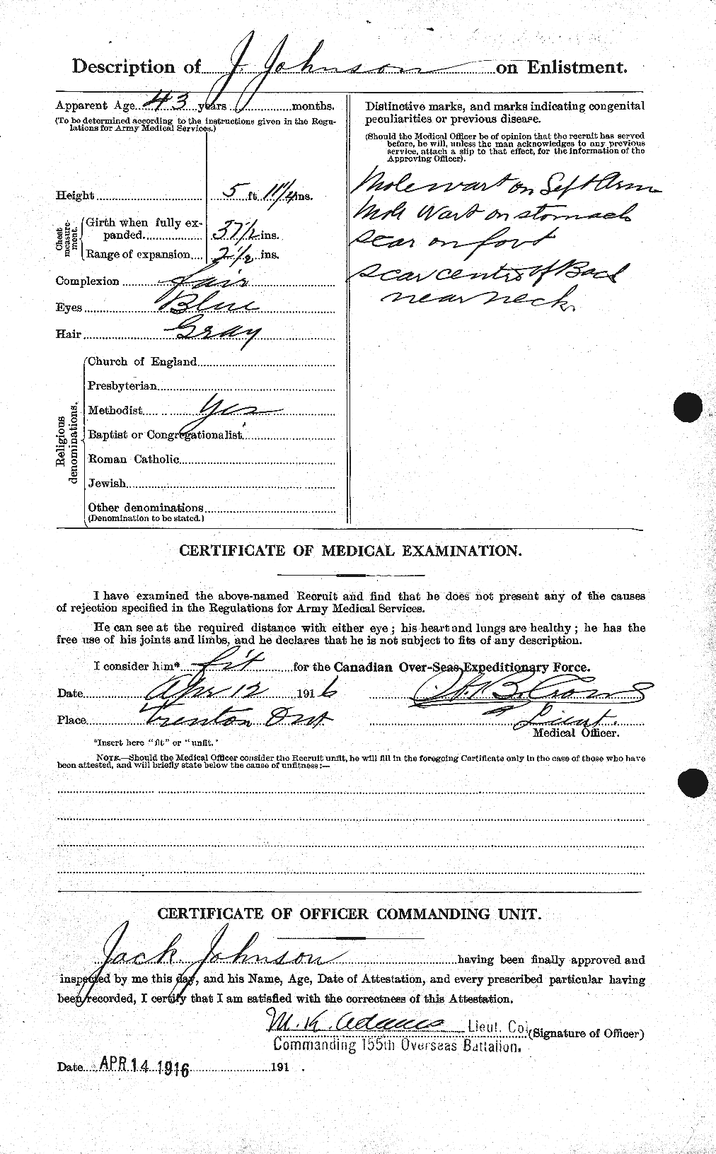 Personnel Records of the First World War - CEF 420585b
