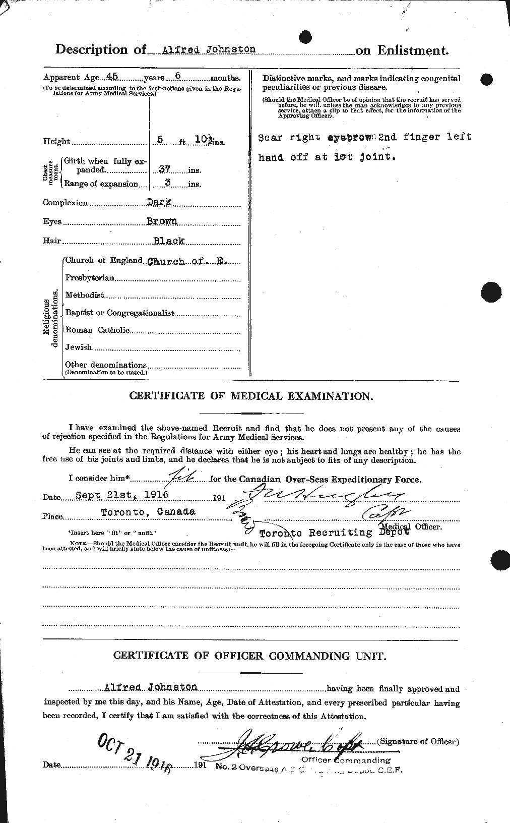 Personnel Records of the First World War - CEF 420984b
