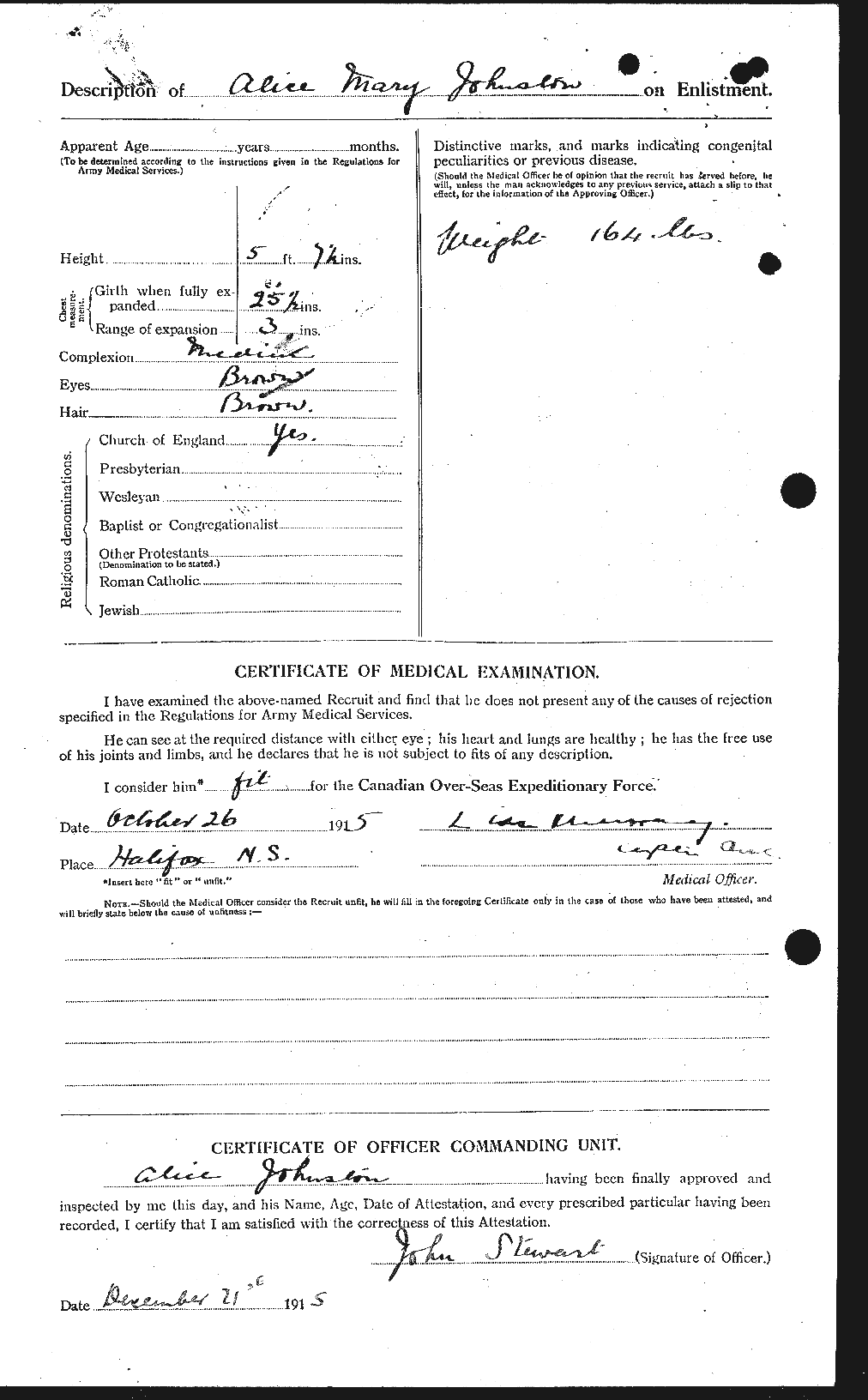 Personnel Records of the First World War - CEF 420995b