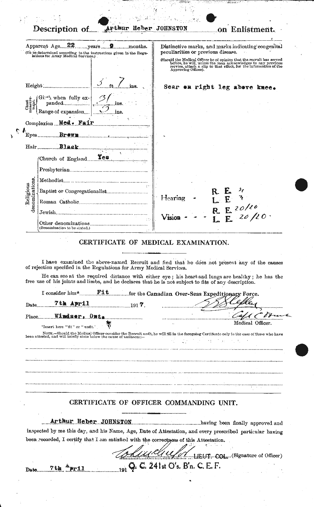 Personnel Records of the First World War - CEF 421045b