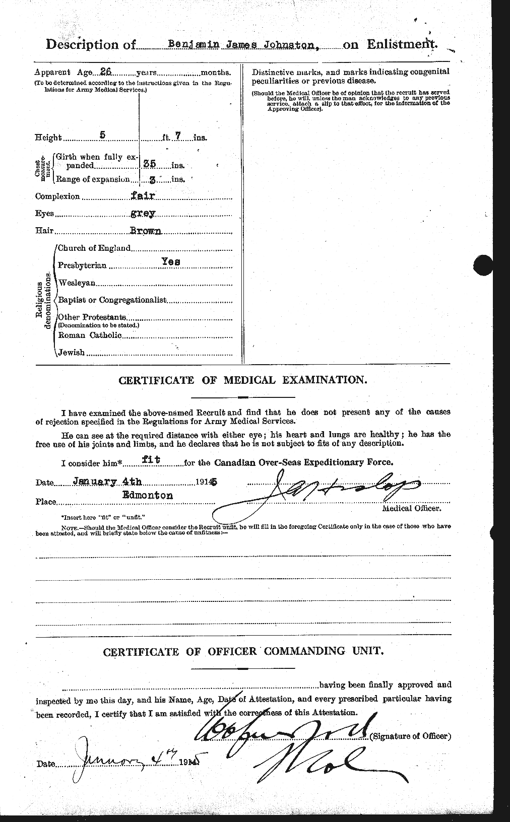 Personnel Records of the First World War - CEF 421067b