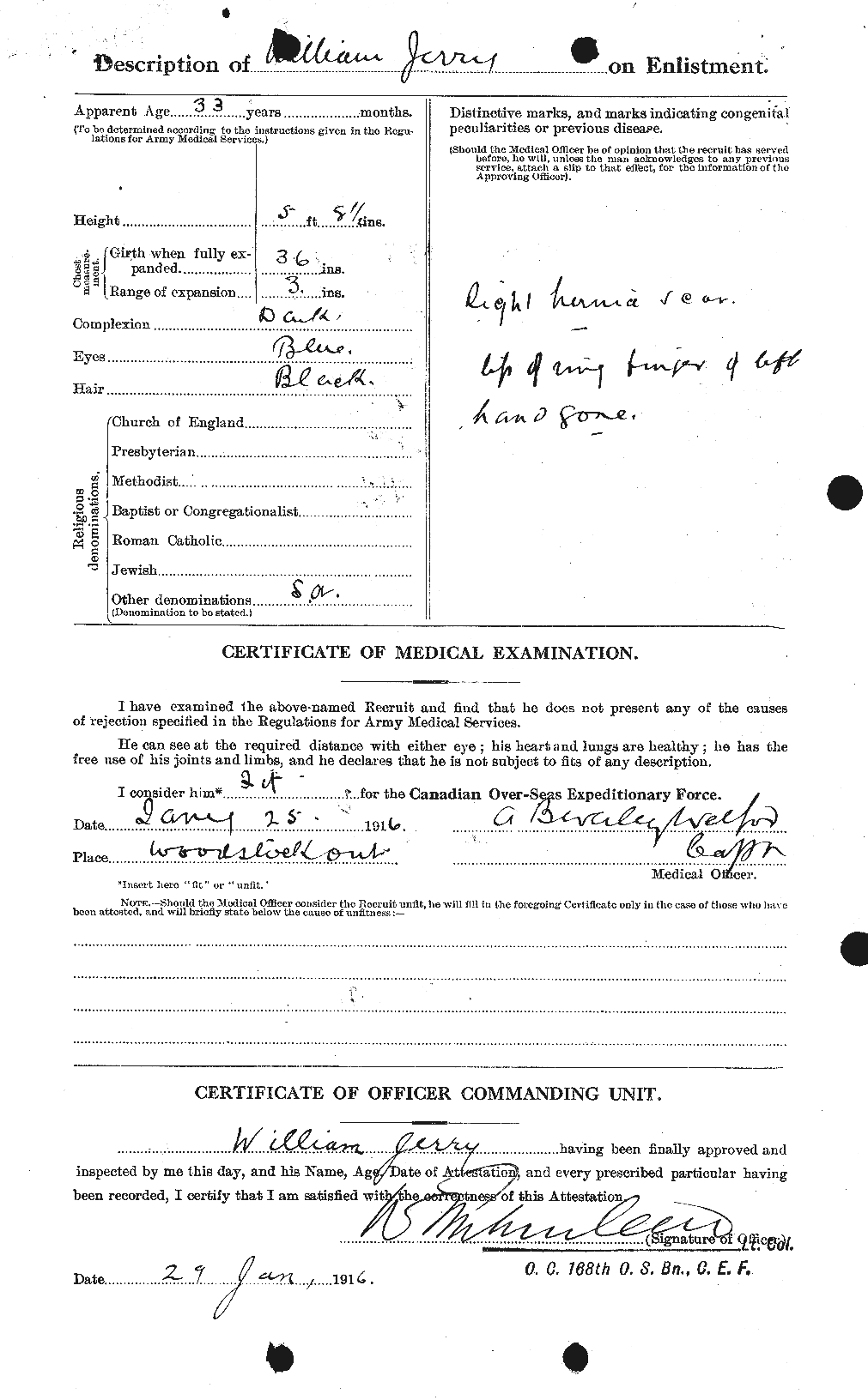 Personnel Records of the First World War - CEF 421807b