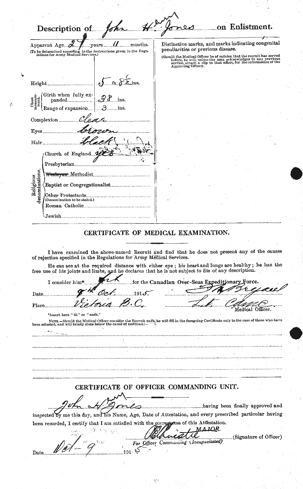 Personnel Records of the First World War - CEF 422192b