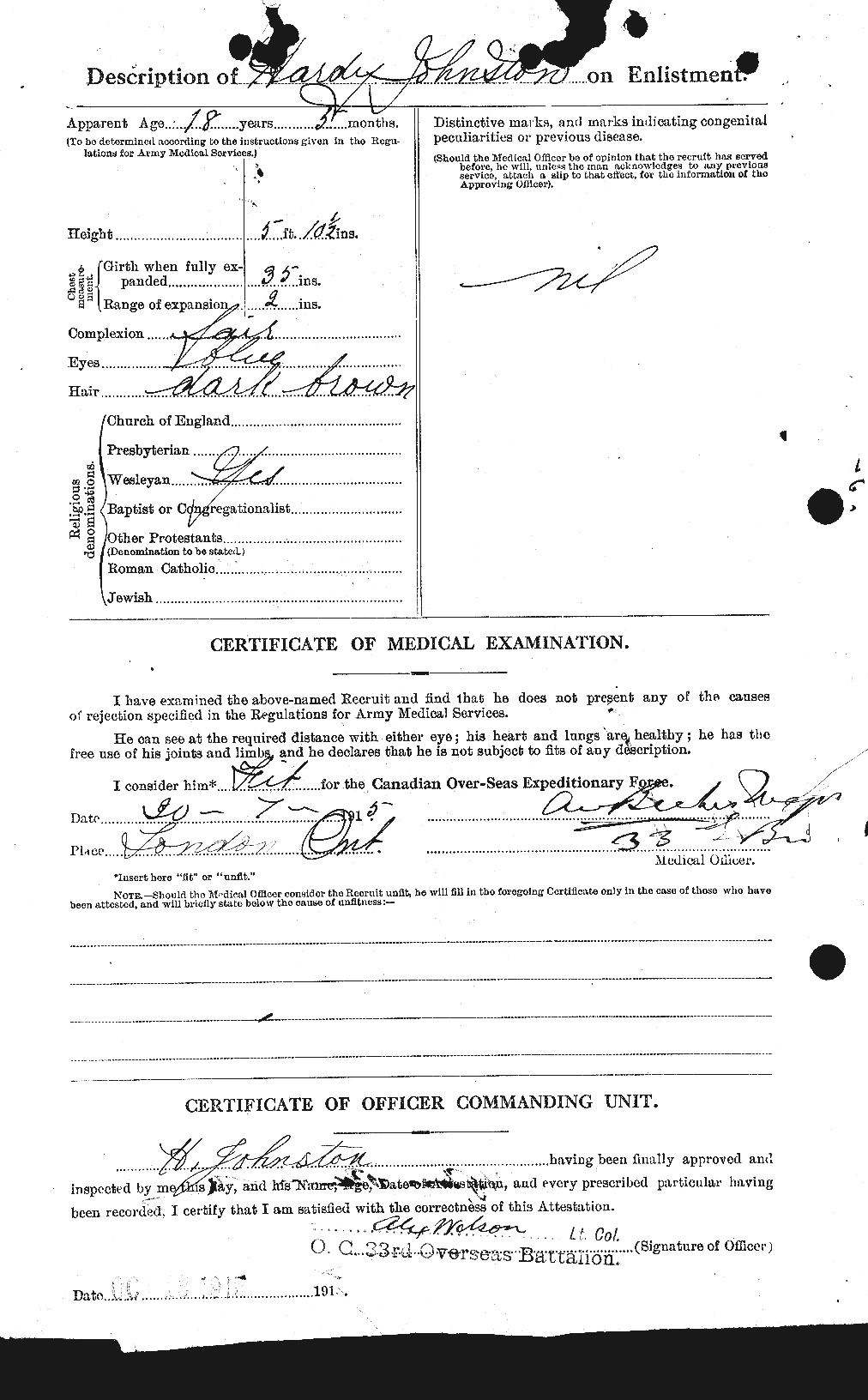 Personnel Records of the First World War - CEF 422676b