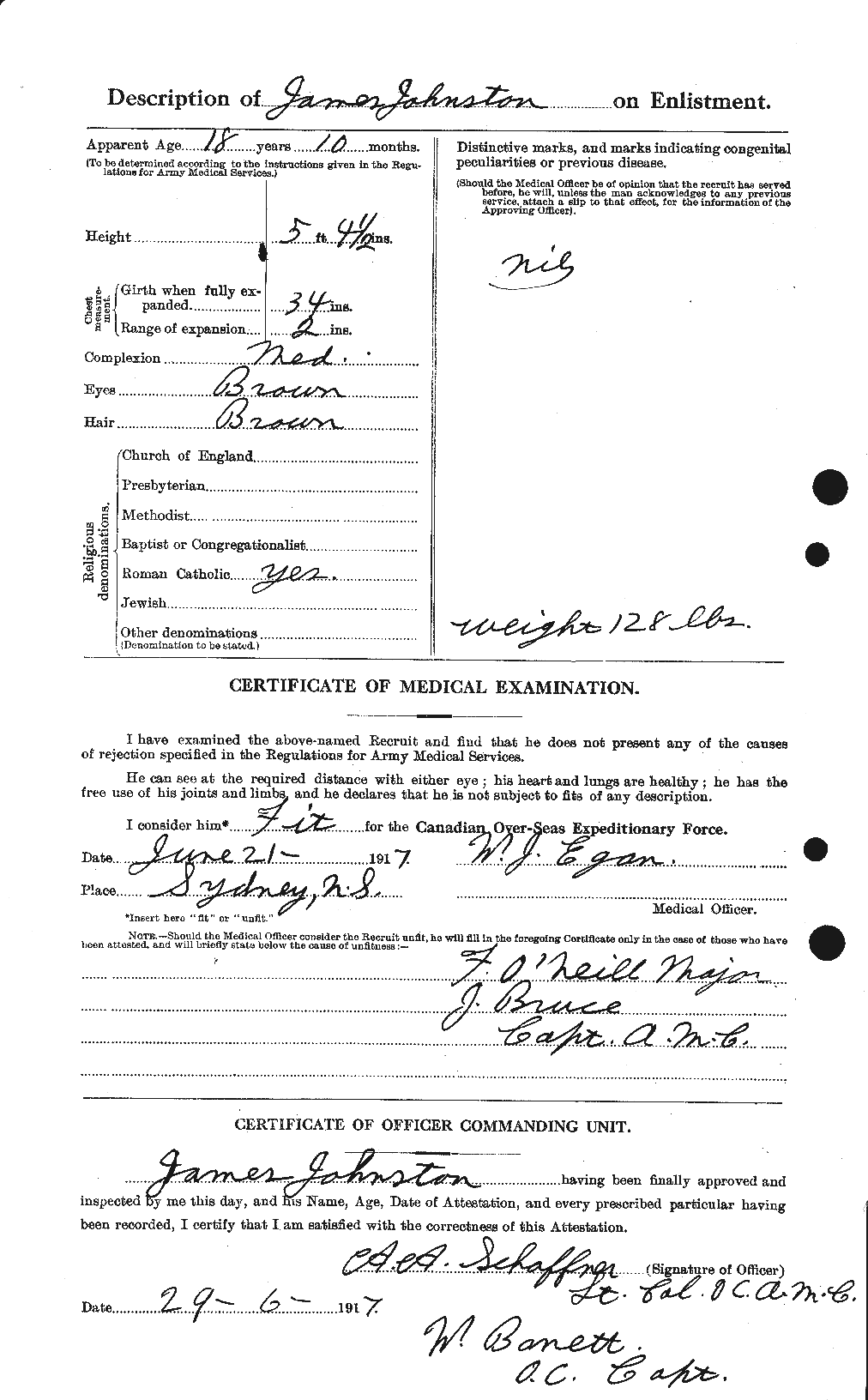 Personnel Records of the First World War - CEF 422703b