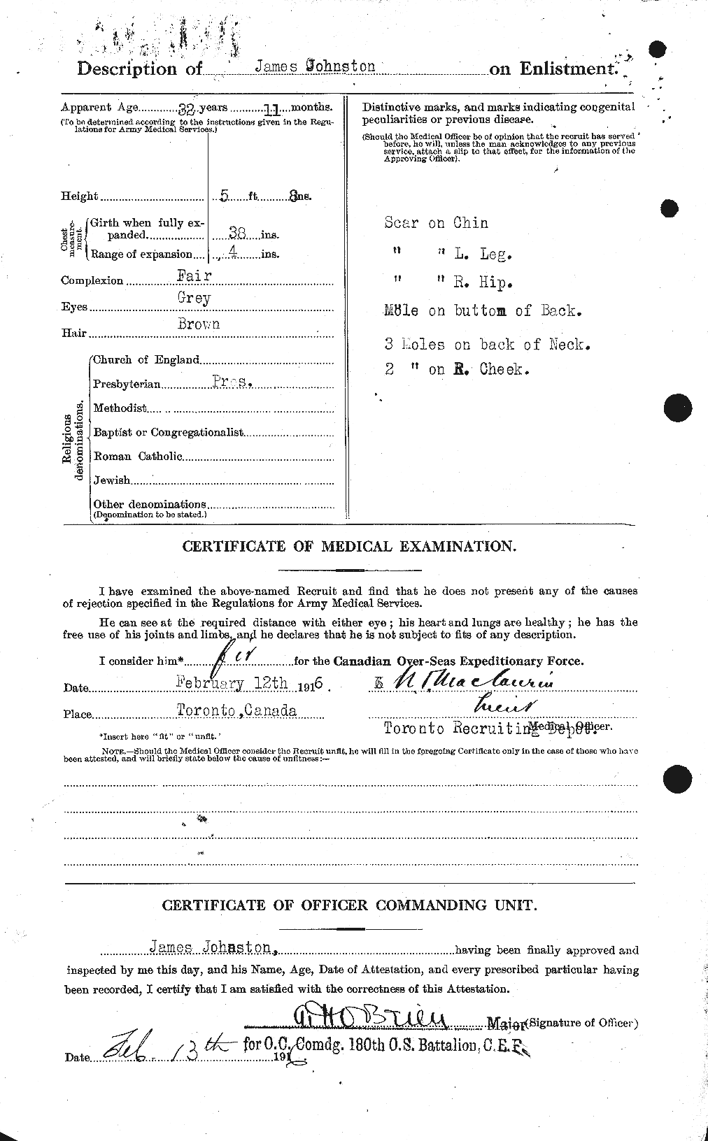 Personnel Records of the First World War - CEF 422714b