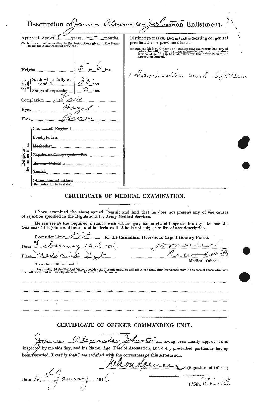 Personnel Records of the First World War - CEF 422718b