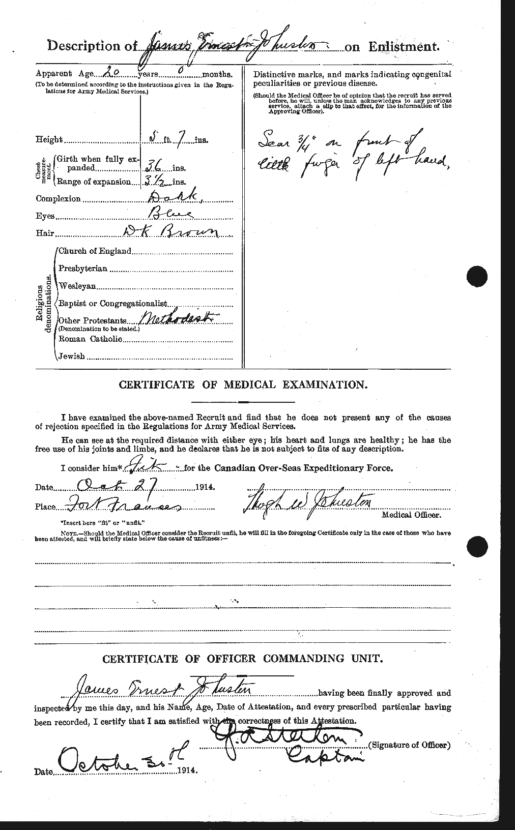 Personnel Records of the First World War - CEF 422732b