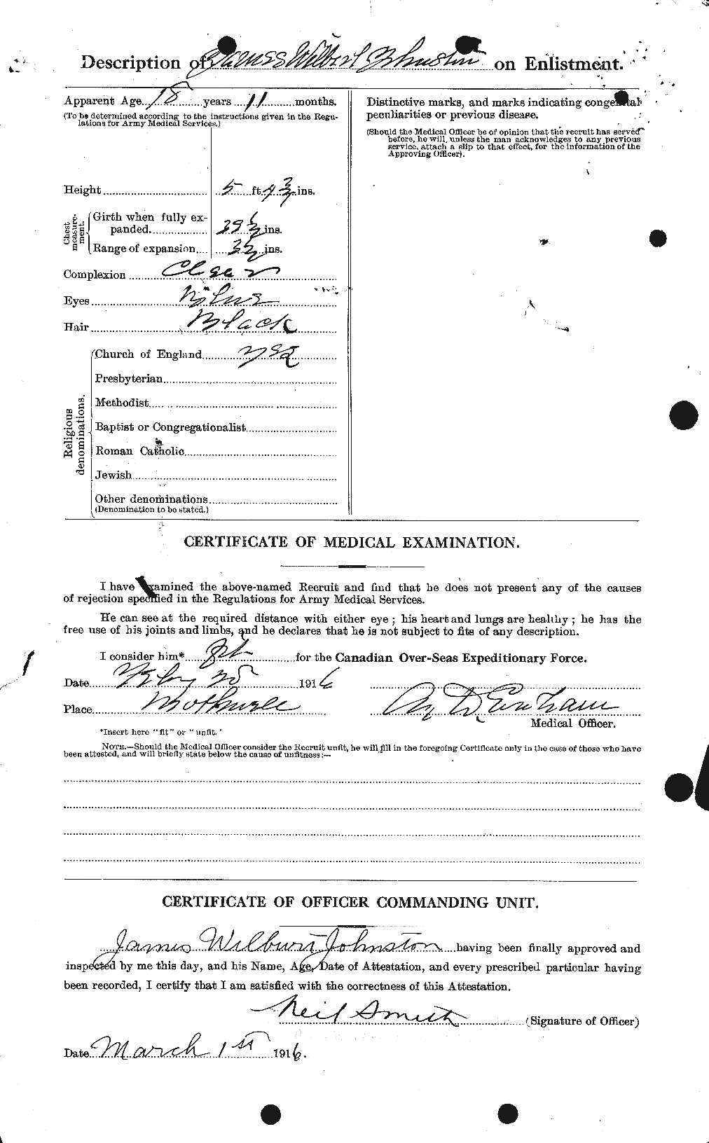 Personnel Records of the First World War - CEF 422756b