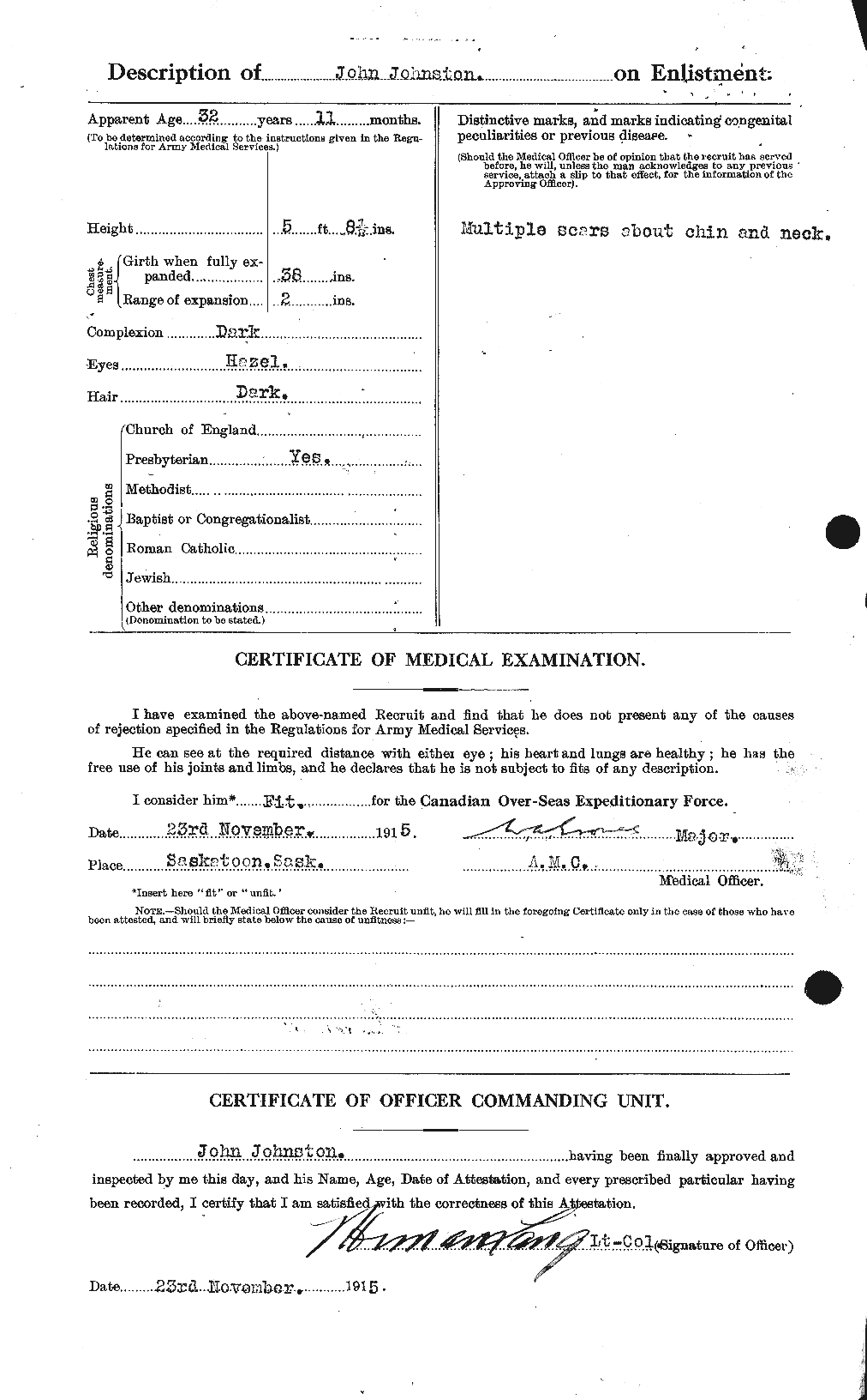 Personnel Records of the First World War - CEF 422778b