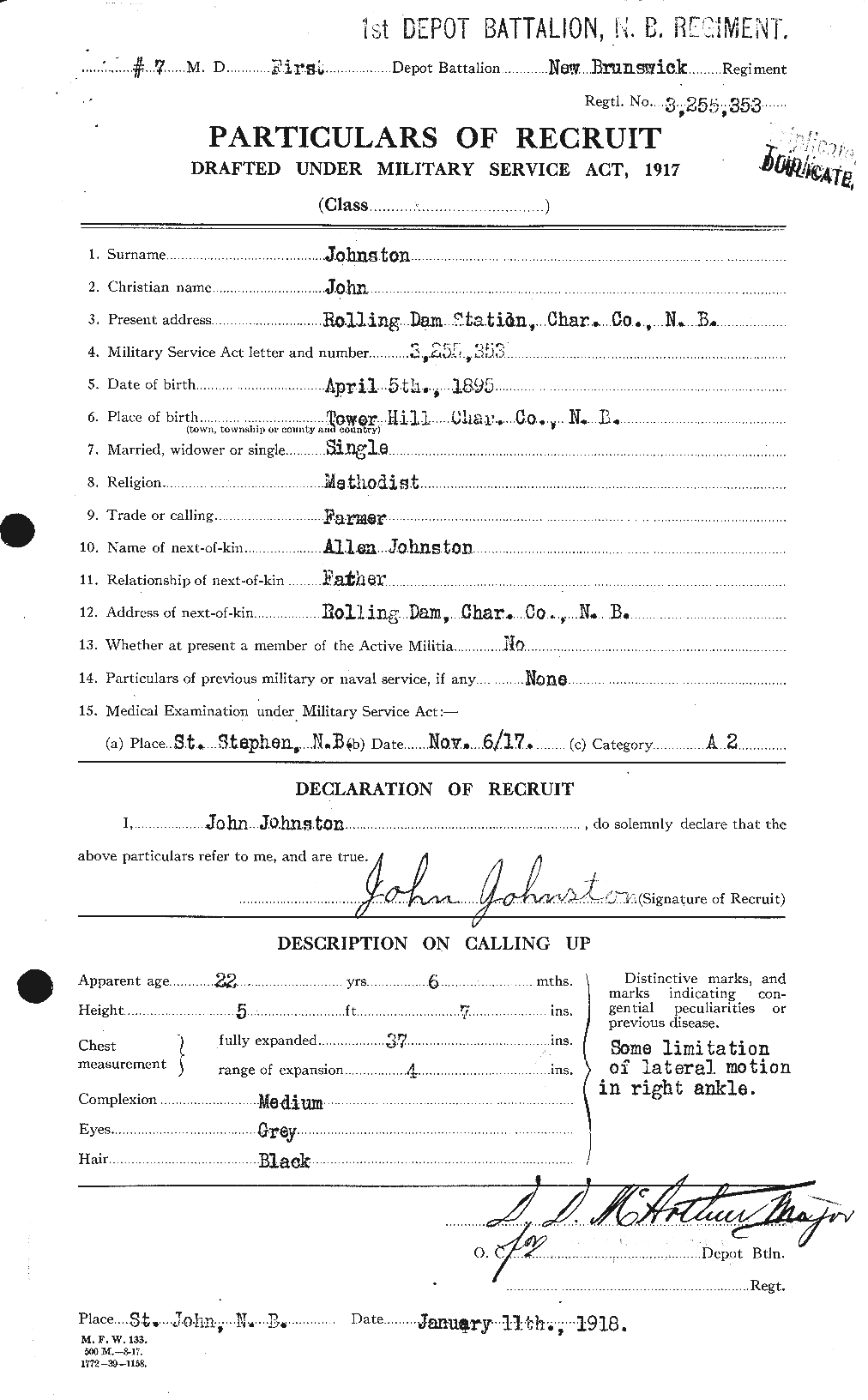 Personnel Records of the First World War - CEF 422779a