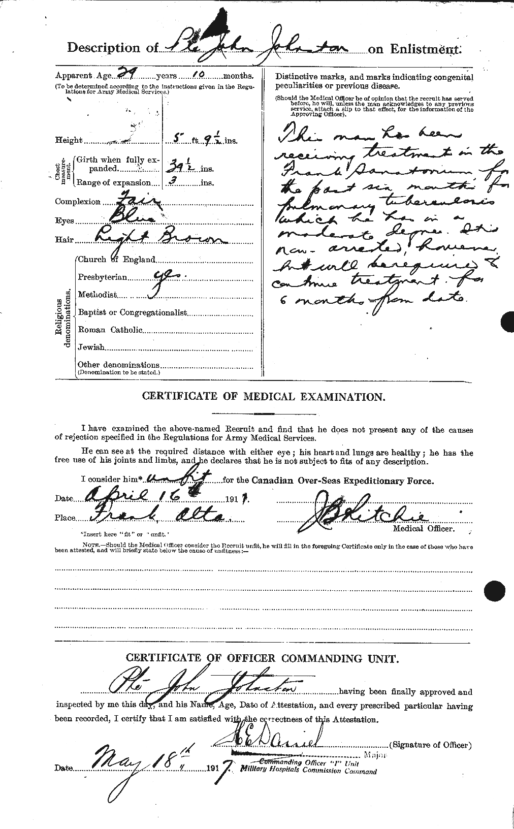 Personnel Records of the First World War - CEF 422796b