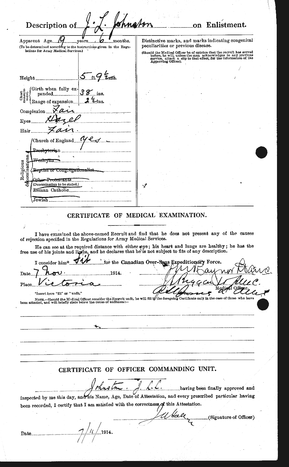 Personnel Records of the First World War - CEF 422852b