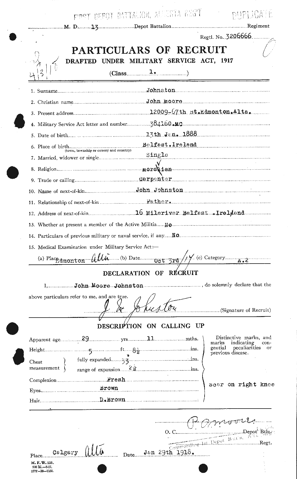 Personnel Records of the First World War - CEF 422858a