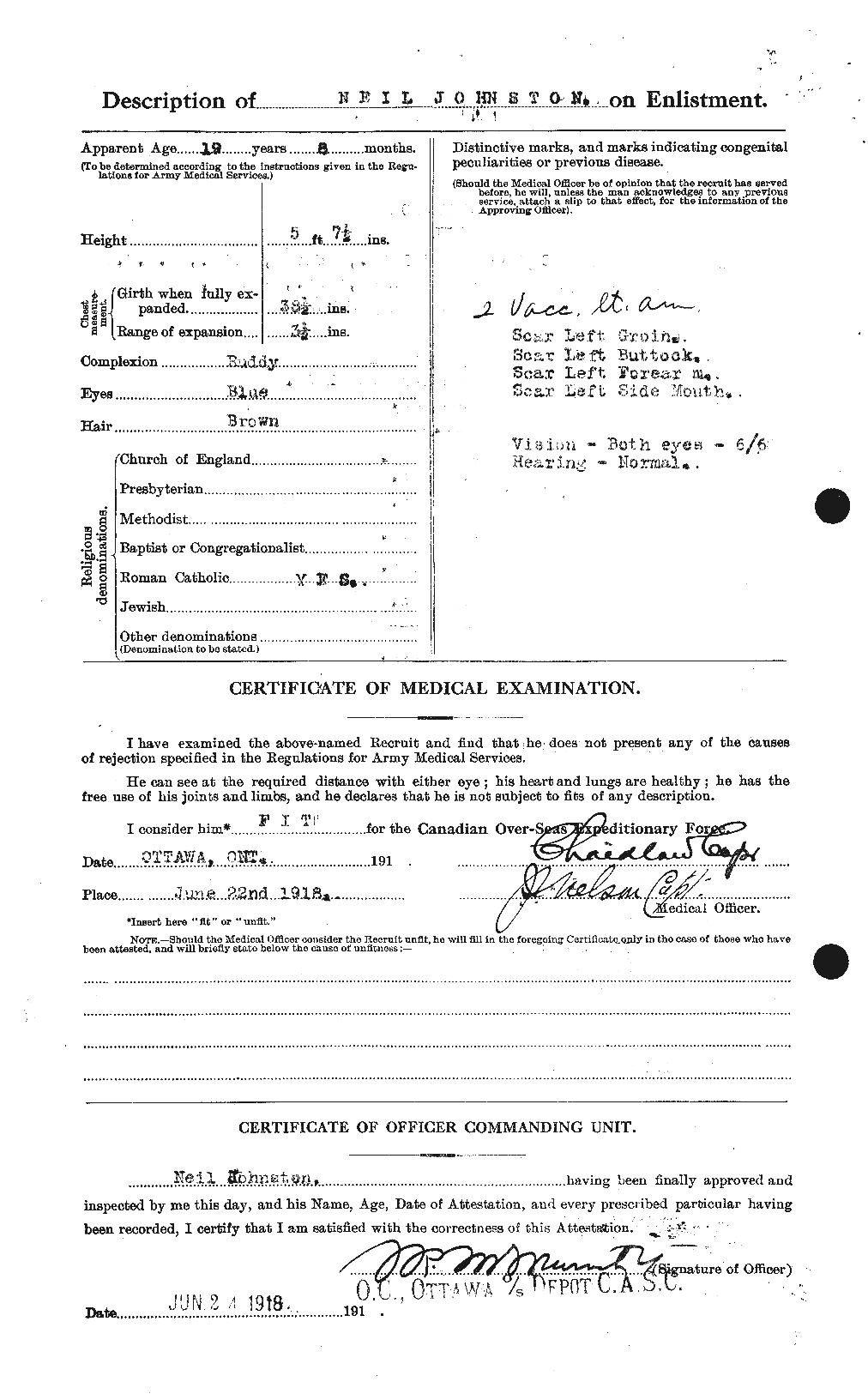 Personnel Records of the First World War - CEF 422998b