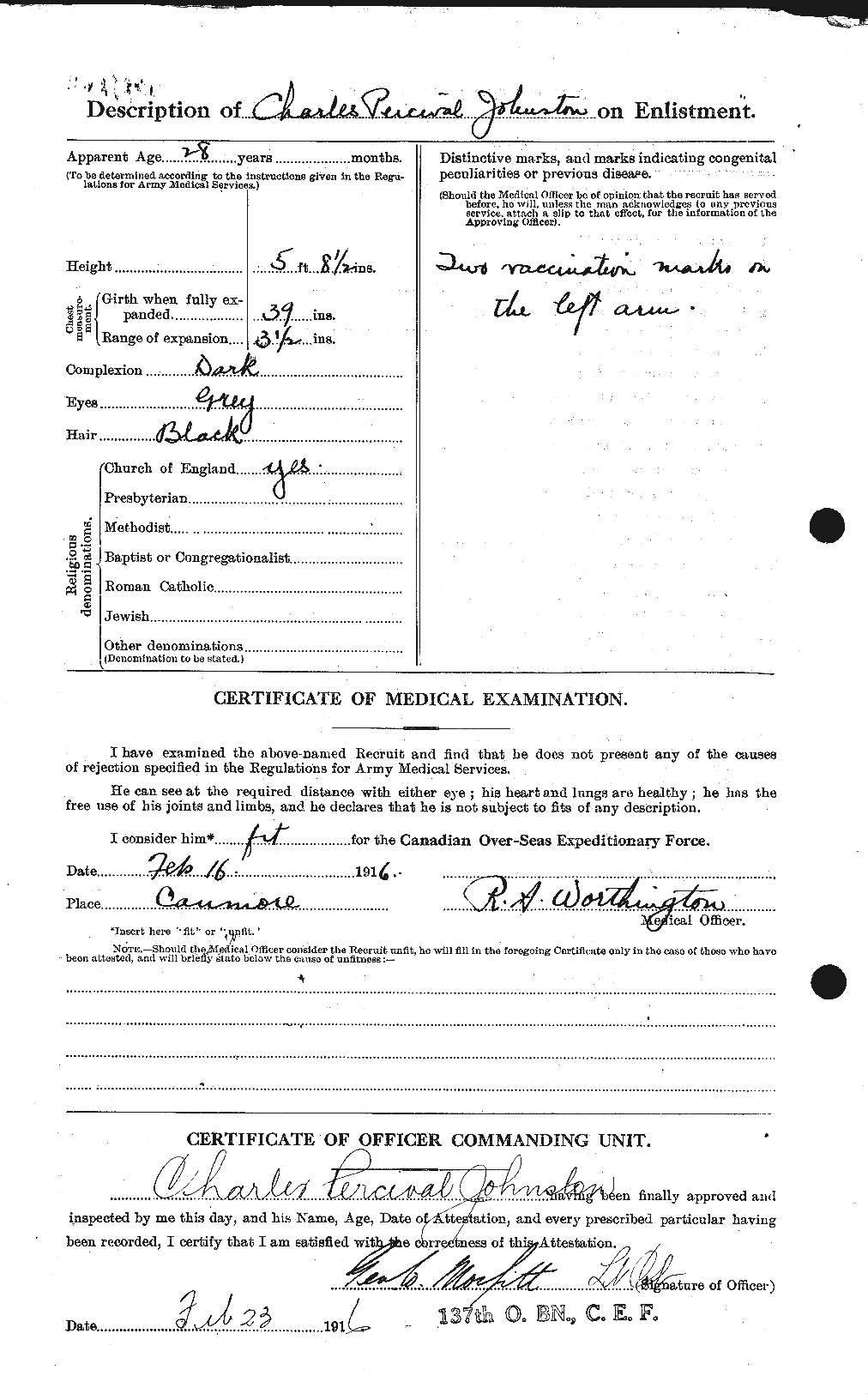 Personnel Records of the First World War - CEF 423116b