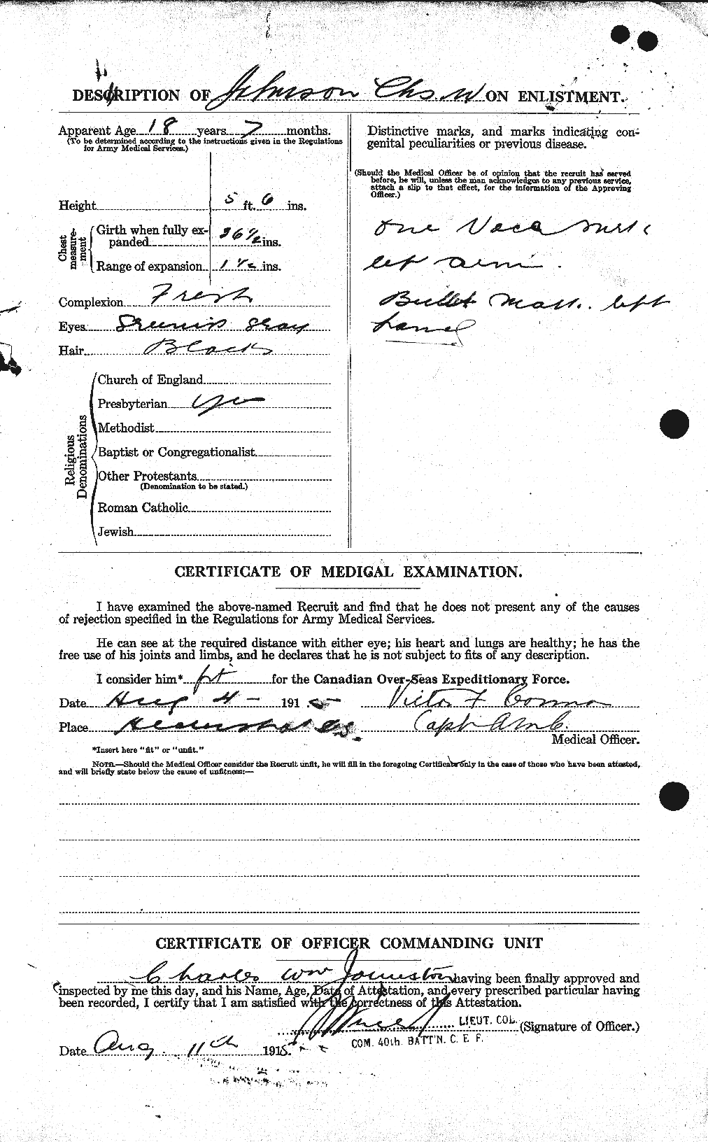 Personnel Records of the First World War - CEF 423123b