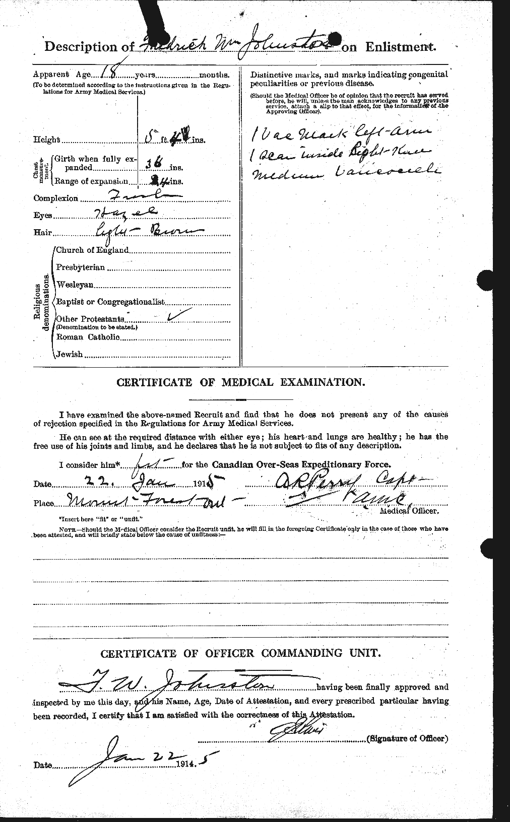 Personnel Records of the First World War - CEF 423308b