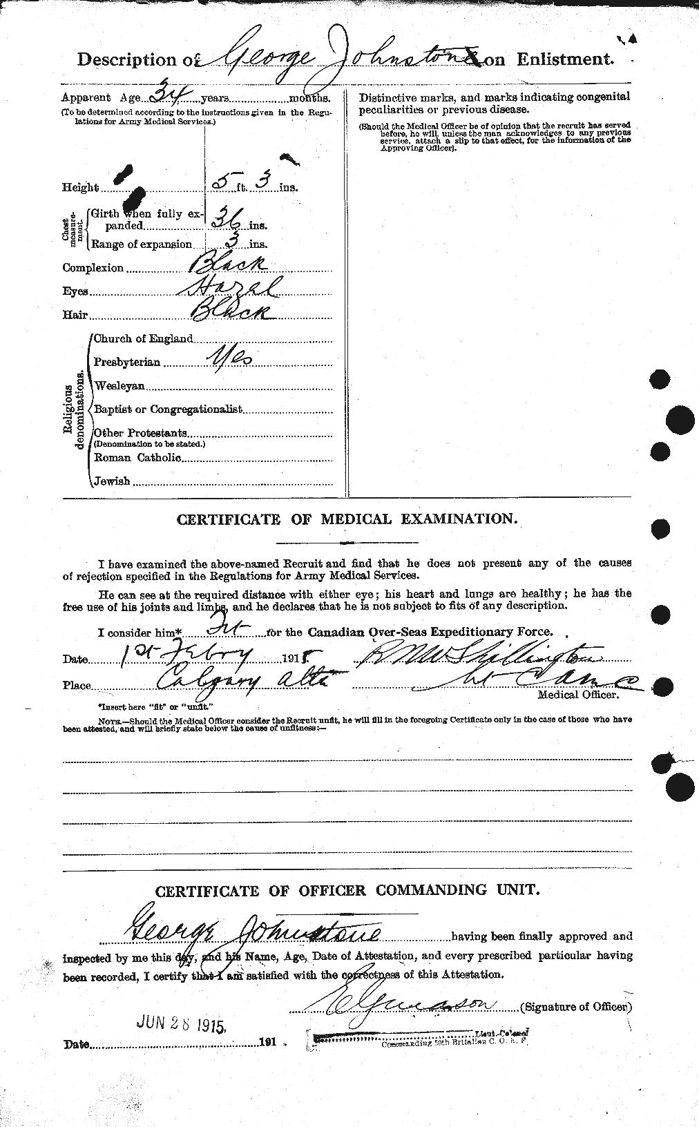 Personnel Records of the First World War - CEF 424096b