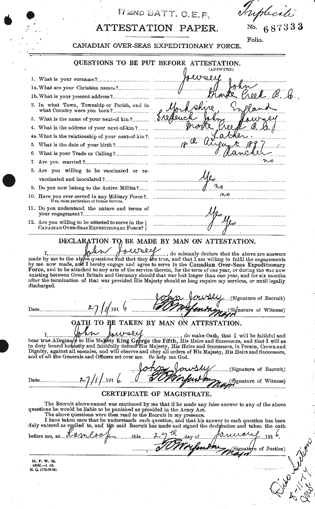Personnel Records of the First World War - CEF 426348a
