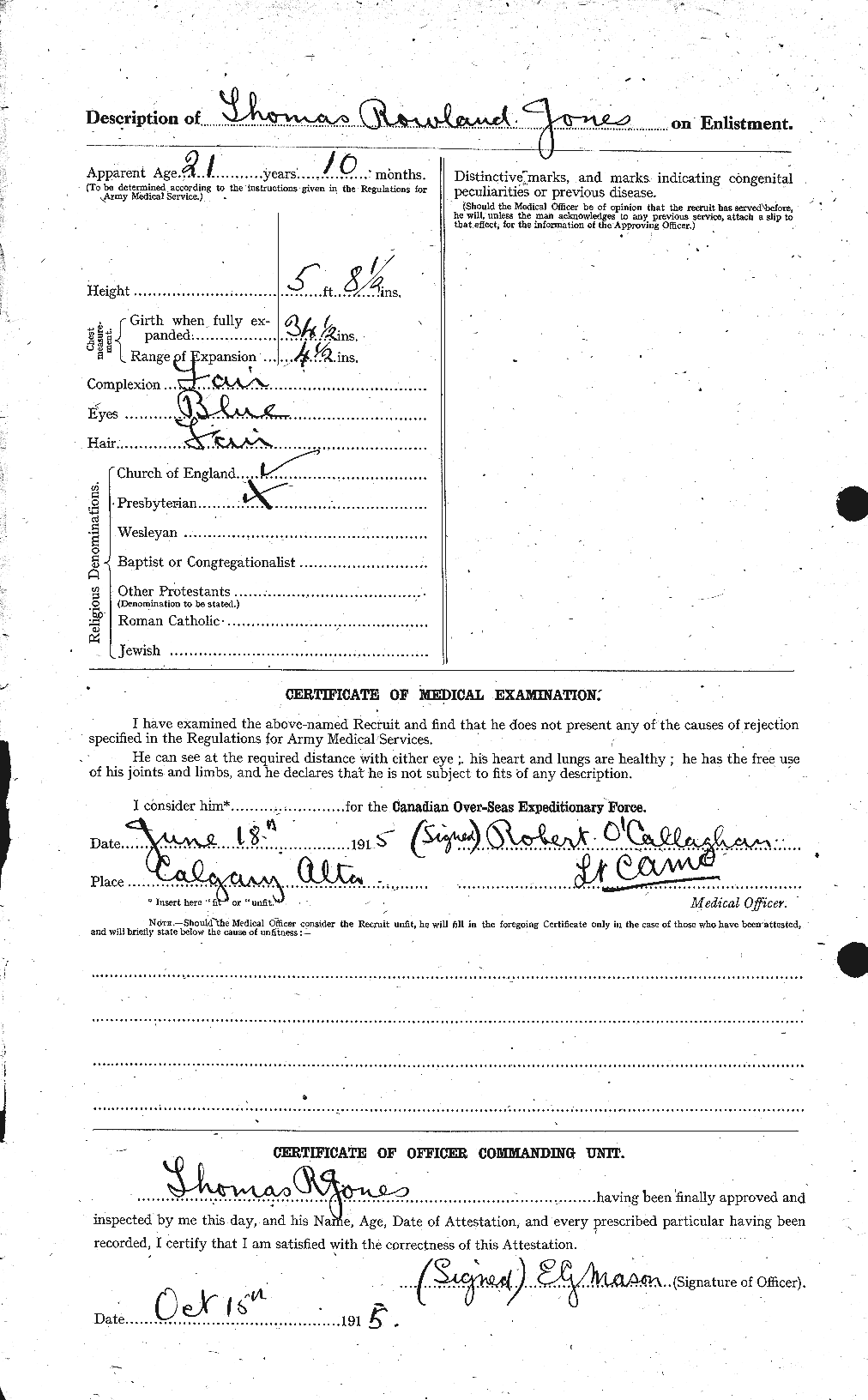 Personnel Records of the First World War - CEF 426682b