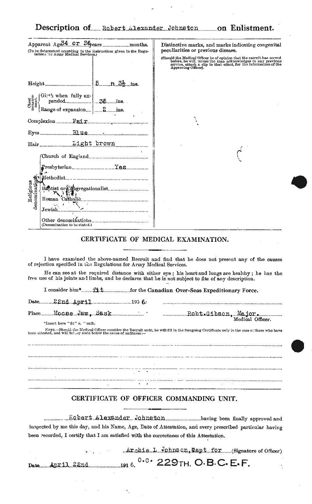 Personnel Records of the First World War - CEF 427000b