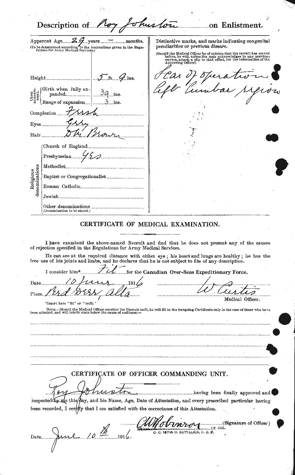 Personnel Records of the First World War - CEF 427057b