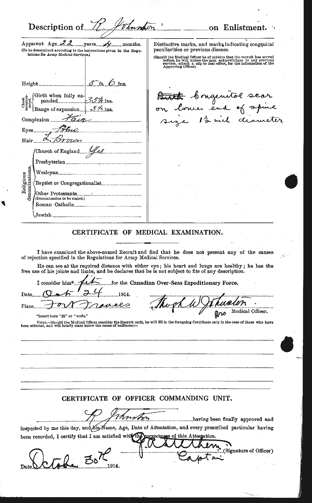 Personnel Records of the First World War - CEF 427065b